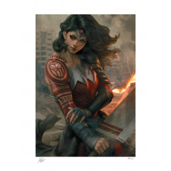 Impression Art Print Absolute Wonder Woman Sideshow DC Comics