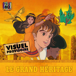 Double CD Audio Le Grand Héritage Télé 80 Les Mystérieuses Cités d'Or