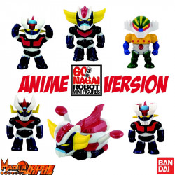 GO NAGAI Robot Mini-Figures Collection Animé Version Bandai