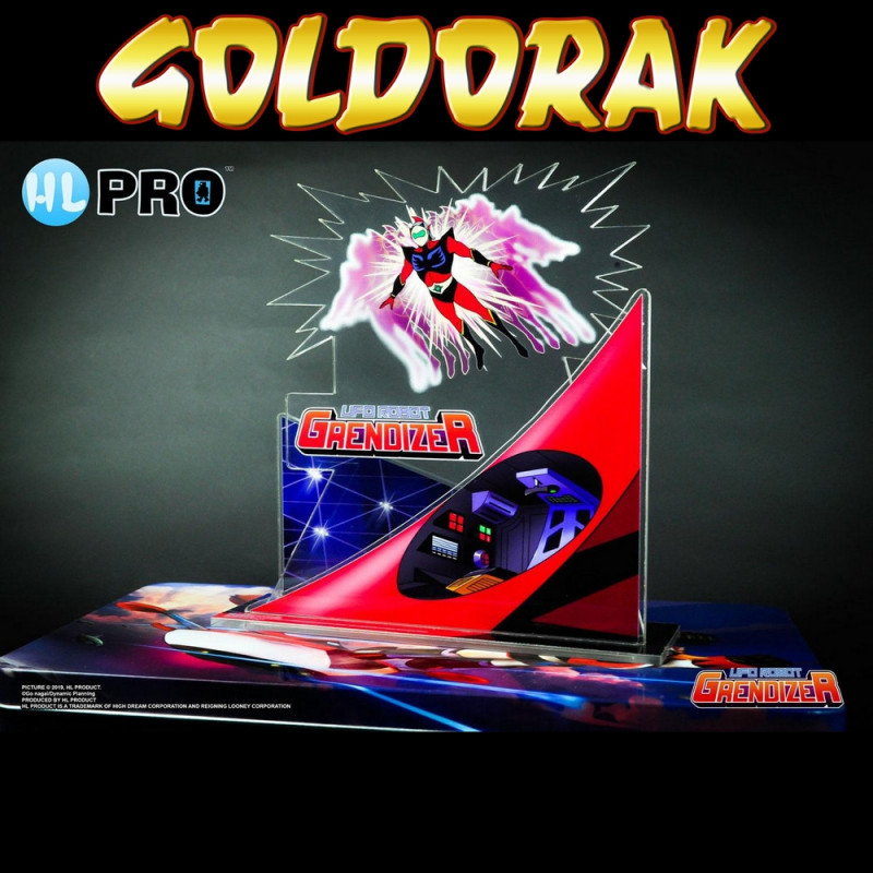 GOLDORAK Diorama acrylique Actarus Transformation HL PRO