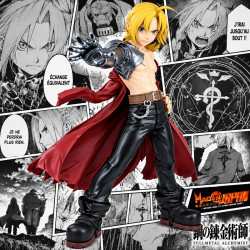 FMA Figurine Edward Elric Grandista Banpresto