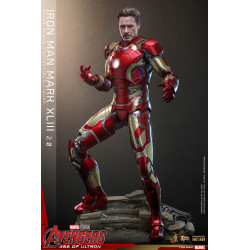 Figurine Iron Man Mark XLIII 2.0 Movie Masterpiece Diecast Hot Toys Marvel