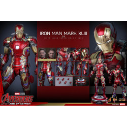 Figurine Iron Man Mark XLIII 2.0 Movie Masterpiece Diecast Hot Toys Marvel