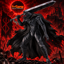 BERSERK Figurine Guts & Dragon Slayer Grandista Banpresto