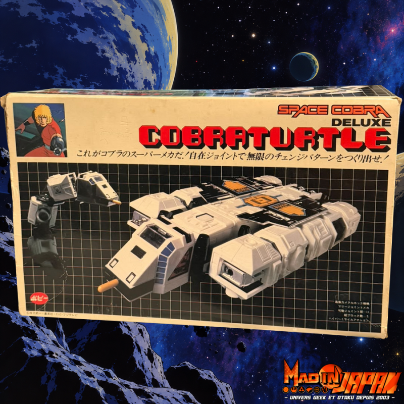 SPACE COBRA ADVENTURE Vaisseau Turtle Deluxe Popy