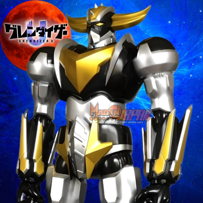 GRENDIZER U Figurine Grendizer Black & Gold Jumbo Soft Vinyl Plex