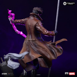 Statue Gambit Unleashed Art Scale Iron Studios Marvel