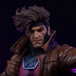 Statue Gambit Unleashed Art Scale Iron Studios Marvel