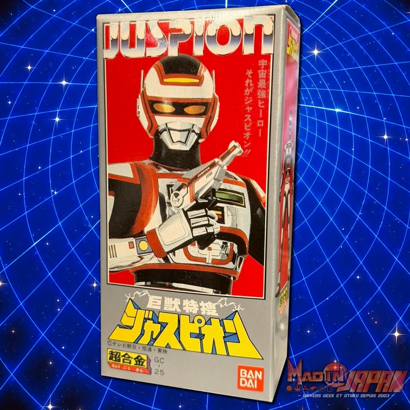 SPACE SHERIFF JUSPION Figurine Chogokin Jaspion Bandai
