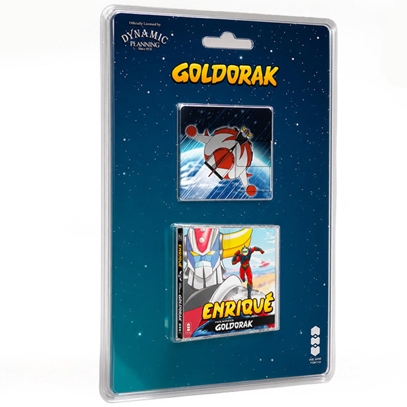 Mini-Disc Enriqué Classic Case We Are Tokyo Goldorak