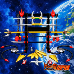TOUSHOU DAIMOS Soul Of Chogokin GX-43 Brave Leader Daimos Bandai