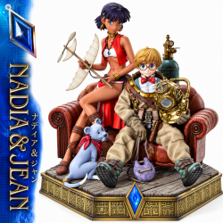 NADIA LE SECRET DE L'EAU BLEUE Statue Nadia & Jean Concept Masterline Prime 1 Studio