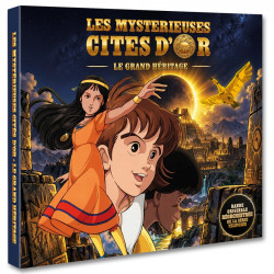 LES MYSTERIEUSES CITES D’OR Double CD Audio Le Grand Héritage Télé 80