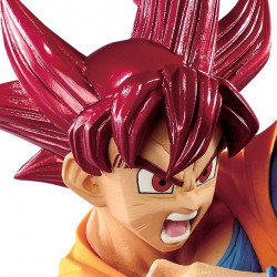 DRAGON BALL SUPER Figurine Son Goku SSJ God Blood of Saiyans Banpresto