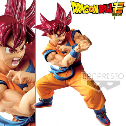  DRAGON BALL SUPER Figurine Son Goku SSJ God Blood of Saiyans Banpresto