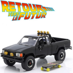 RETOUR VERS LE FUTUR Marty's Skateboard & 1985 Toyota SR5 Pickup 1/24ème Jada Toys