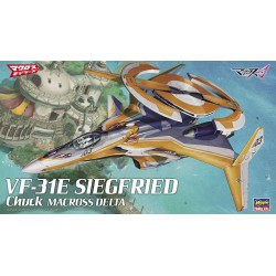 Maquette VF-13E Siegfried Chuck Mustang 1/72 Hasegawa Robotech / Macross