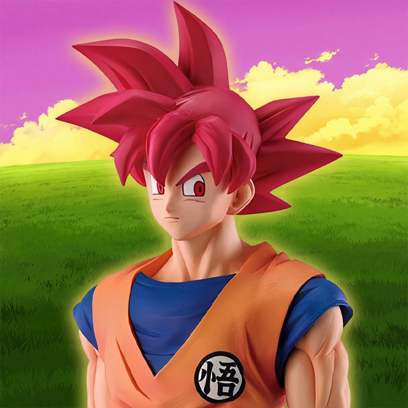 Figurine Goku Super Saiyan God Dragon Omnibus Battle Of Gods Ichibansho Bandai Dragon Ball Super