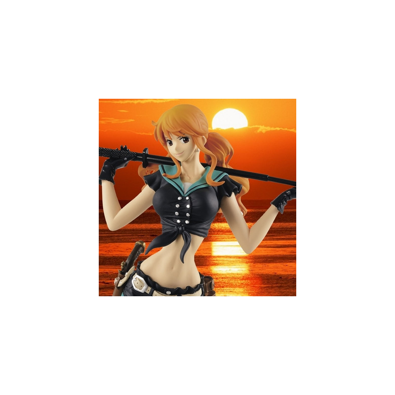 ONE PIECE figurine Nami Code B Flag Diamond Ship Banpresto ONE PIECE figurine Nami Code B Flag Diamond Ship Banpresto