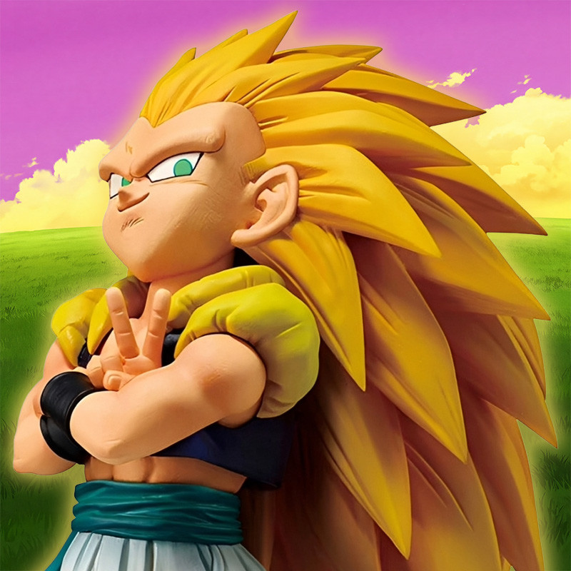 Figurine Gotenks Super Saiyan 3 Dragon Omnibus Battle Of Gods Ichibansho Bandai Dragon Ball Super