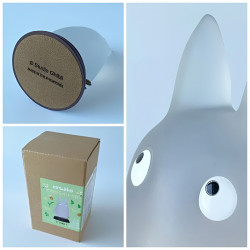 Statuette Totoro Blanc Transparent Benelic Mon Voisin Totoro