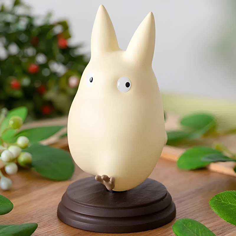Statuette Totoro Blanc Marchant Benelic Mon Voisin Totoro
