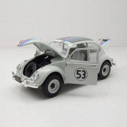 Réplique Choupette / Herbie Volkswagen Beetle 1/24 Jada Toys Un Amour de Coccinelle