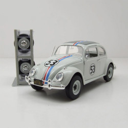 Réplique Choupette / Herbie Volkswagen Beetle 1/24 Jada Toys Un Amour de Coccinelle