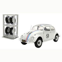 Réplique Choupette / Herbie Volkswagen Beetle 1/24 Jada Toys Un Amour de Coccinelle
