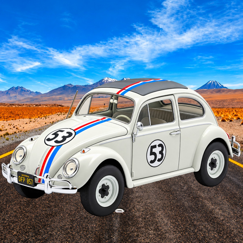 UN AMOUR DE COCCINELLE Réplique Choupette / Herbie Volkswagen Beetle 1/24 Jada Toys