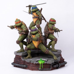 Statue Teenage Mutant Ninja Turtles Movie Diorama Pure Arts Tortues Ninja