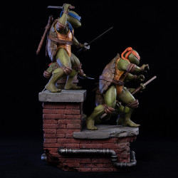 Statue Teenage Mutant Ninja Turtles Movie Diorama Pure Arts Tortues Ninja
