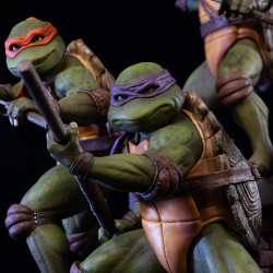 Statue Teenage Mutant Ninja Turtles Movie Diorama Pure Arts Tortues Ninja