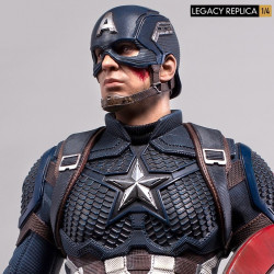 AVENGERS ENDGAME Statue Captain America Legacy Replica Iron Studios