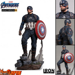  AVENGERS ENDGAME Statue Captain America Legacy Replica Iron Studios