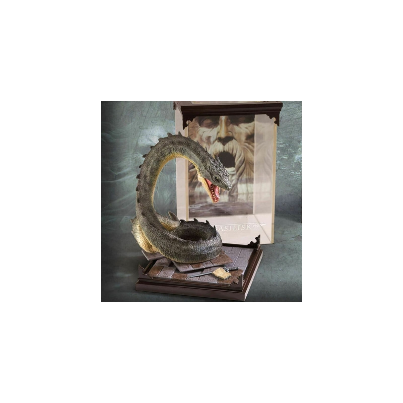 HARRY POTTER statue Créatures Magiques Basilic Noble Collection HARRY POTTER statue Créatures Magiques Basilic Noble Collection