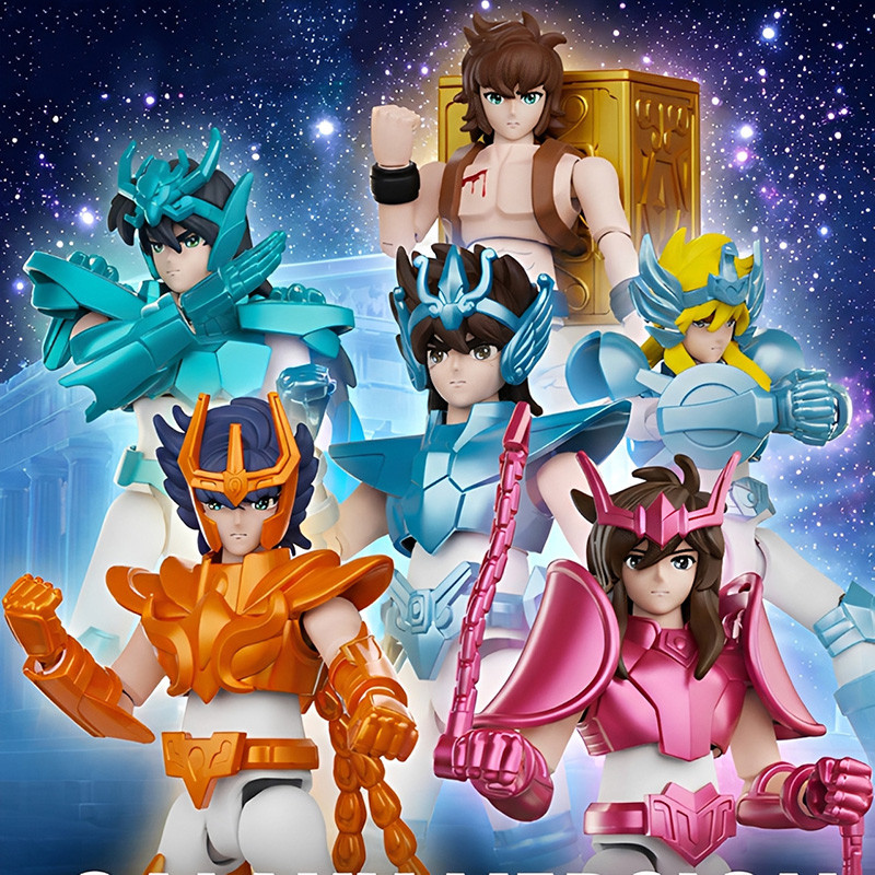 Pack 6 Maquettes Saint Seiya Galaxy Version Special Edition Blokees Saint Seiya