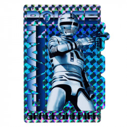 Sticker Holographique X-Or Graveyard Gallery Space Sheriff Gavan  X-Or