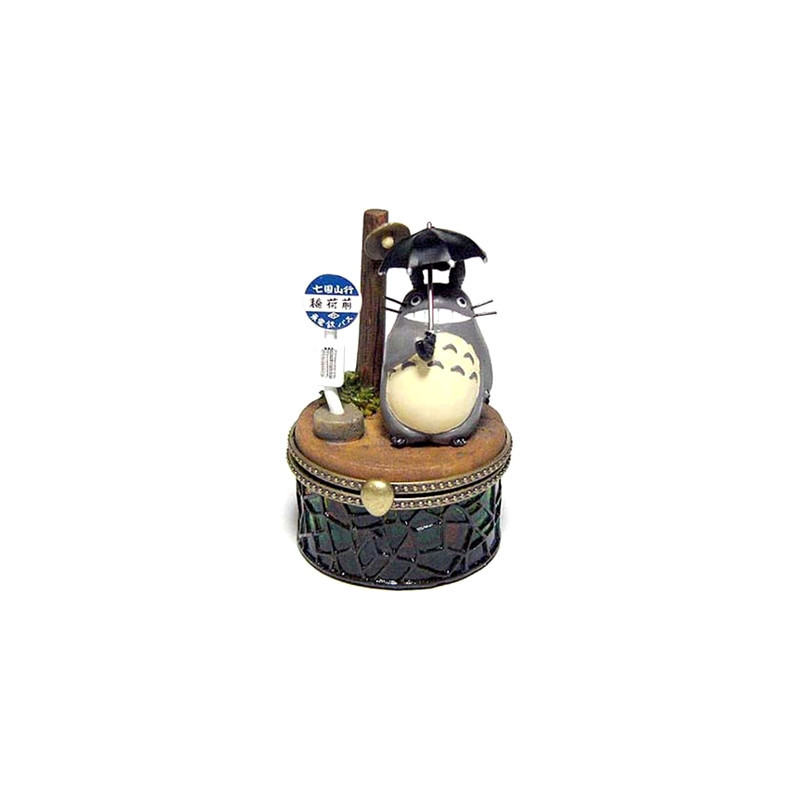 MON VOISIN TOTORO Boite à Bijoux Totoro jour de pluie MON VOISIN TOTORO Boite à Bijoux Totoro jour de pluie