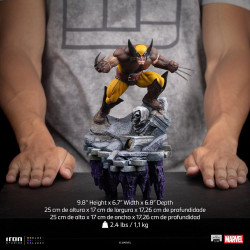 Statuette Wolverine Infinity Gauntlet BDS Art Scale Iron Studios Marvel
