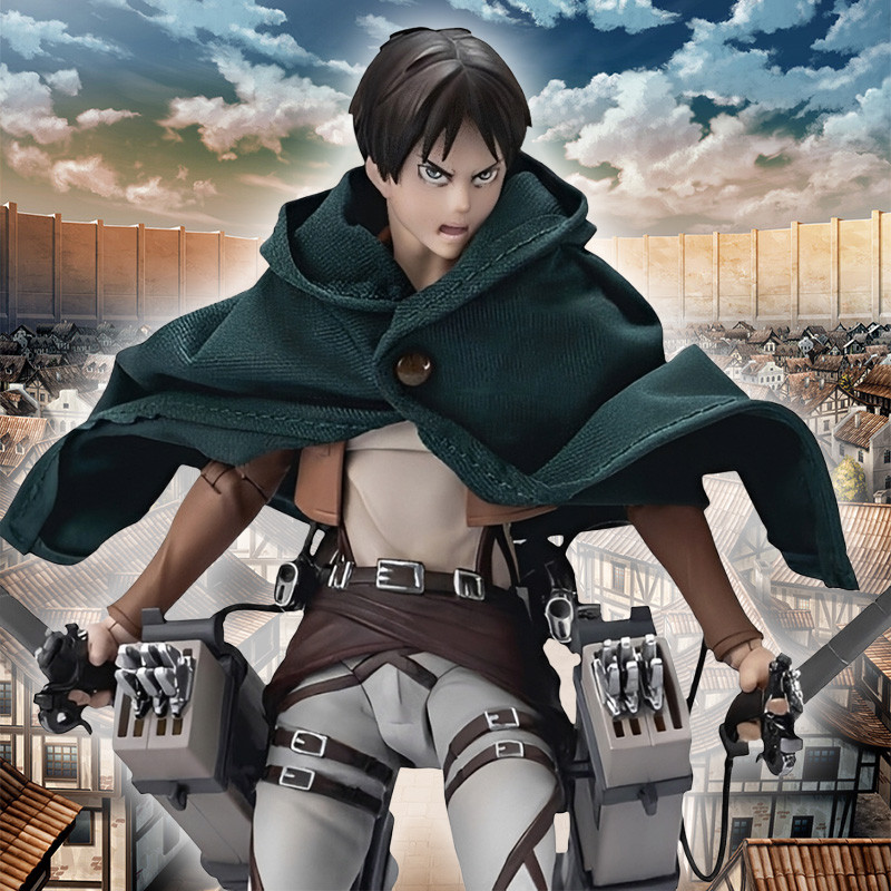 Figurine Eren Yeager Exquisite Basic Series Hiya Toys Attack On Titan