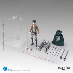 Figurine Levi Ackerman Exquisite Basic Series Hiya Toys Attack On Titan