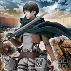 Figurine Levi Ackerman Exquisite Basic Series Hiya Toys Attack On Titan