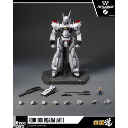 Figurine Ingram Unit 3 Shadow Finish Version Robo-Dou Threezero Patlabor