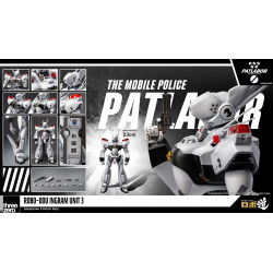 Figurine Ingram Unit 3 Shadow Finish Version Robo-Dou Threezero Patlabor