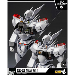 Figurine Ingram Unit 3 Shadow Finish Version Robo-Dou Threezero Patlabor