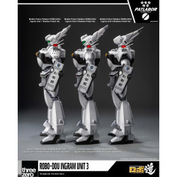 Figurine Ingram Unit 3 Shadow Finish Version Robo-Dou Threezero Patlabor