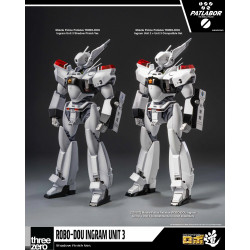 Figurine Ingram Unit 3 Shadow Finish Version Robo-Dou Threezero Patlabor
