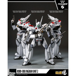 Figurine Ingram Unit 2 Shadow Finish Version Robo-Dou Threezero Patlabor