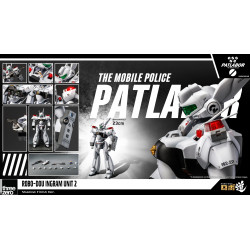Figurine Ingram Unit 2 Shadow Finish Version Robo-Dou Threezero Patlabor